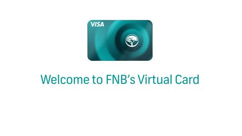 what is a contactless card fnb|virtual fnb card.